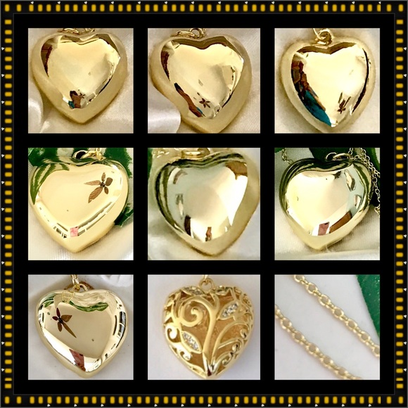 🌺🌴🌺 GOLD HEART ❤️ NECKLACE 🌺🌴🌺 - Picture 4 of 4